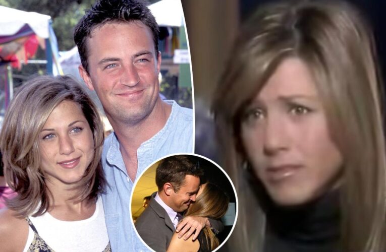 Jennifer Aniston sobbed over thought of ‘losing’ Matthew Perry in 2004