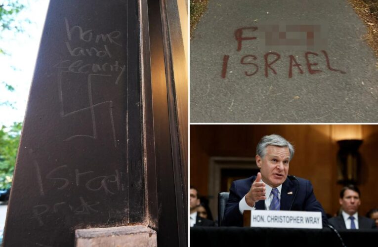 Antisemitism reaching ‘historic levels’ in US: FBI Director Wray
