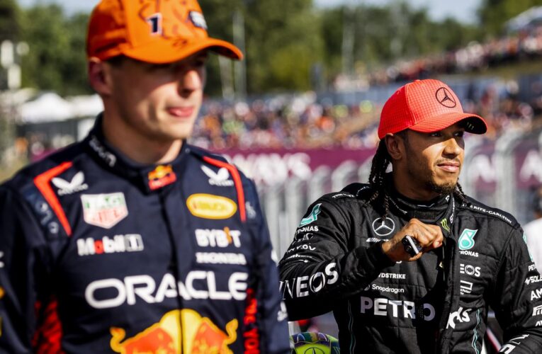 Hamilton lauds Verstappen for 'phenomenal' 2023 campaign with Red Bull driver on cusp of hat-trick