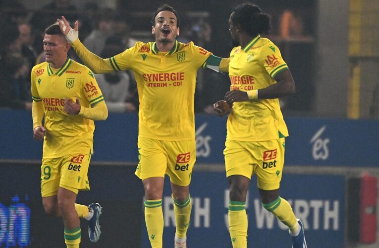 Ligue 1: Marcus Regis Coco and Samuel Moutoussamy on target as Nantes overcome Patrick Vieira’s Strasbourg