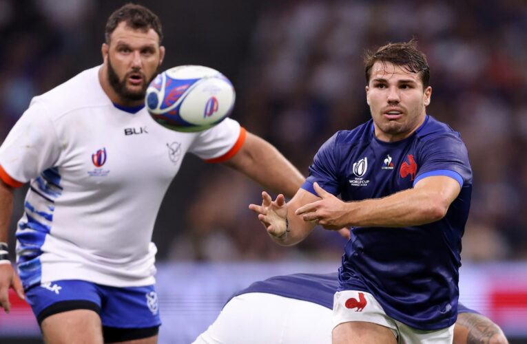 Rugby World Cup: Antoine Dupont to return to France training ahead of quarter-final against South Africa