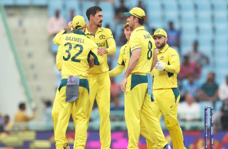 Australia survive scare to beat Sri Lanka and secure maiden victory at 2023 Cricket World Cup