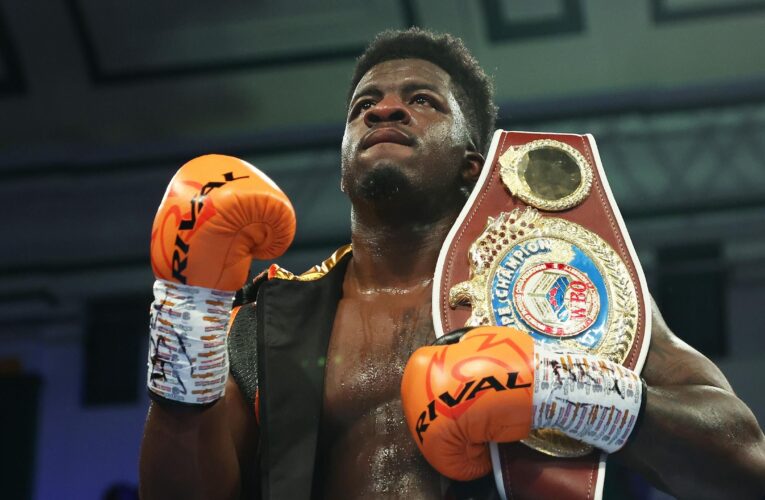 David Adeleye refutes Fabio Wardley’s claims he was ‘jittery’ ahead of fight on Tyson Fury v Francis Ngannou undercard