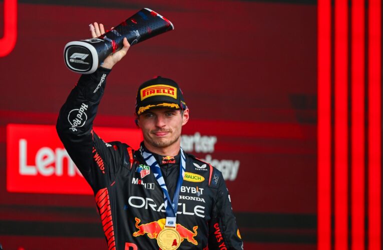 Hamilton praises 'flawless' Verstappen as champion celebrates 'incredible' 50th victory at US GP