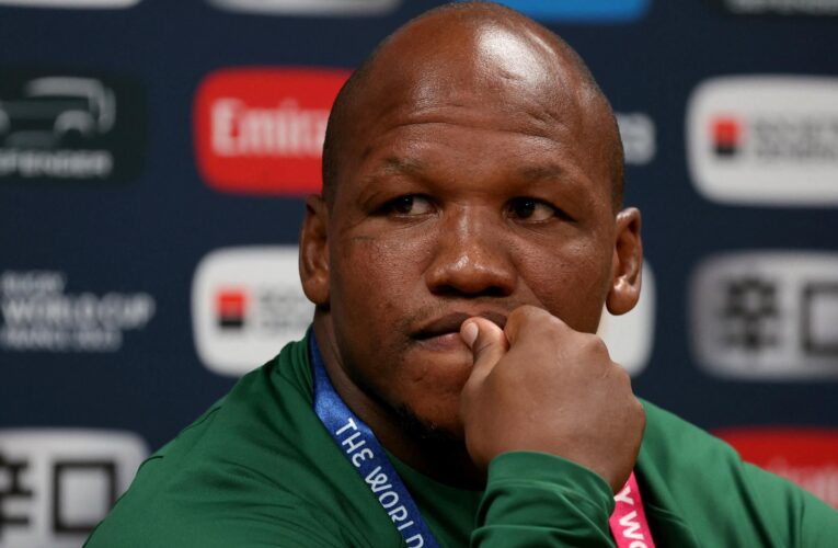 World Rugby reviewing alleged use of ‘discriminatory language’ by Bongi Mbonambi towards England’s Tom Curry