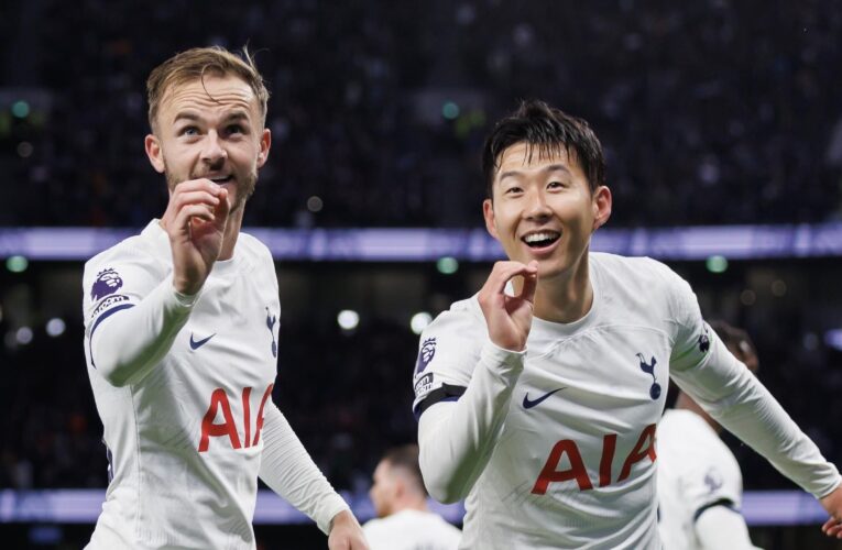 Tottenham Hotspur 2-0 Fulham – Heung-min Son and James Maddison both on target as Spurs go back top