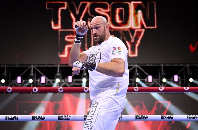 Tyson Fury says he is ‘like an Adonis’ and in ‘peak physical shape’ for Francis Ngannou ‘Battle of the Baddest’