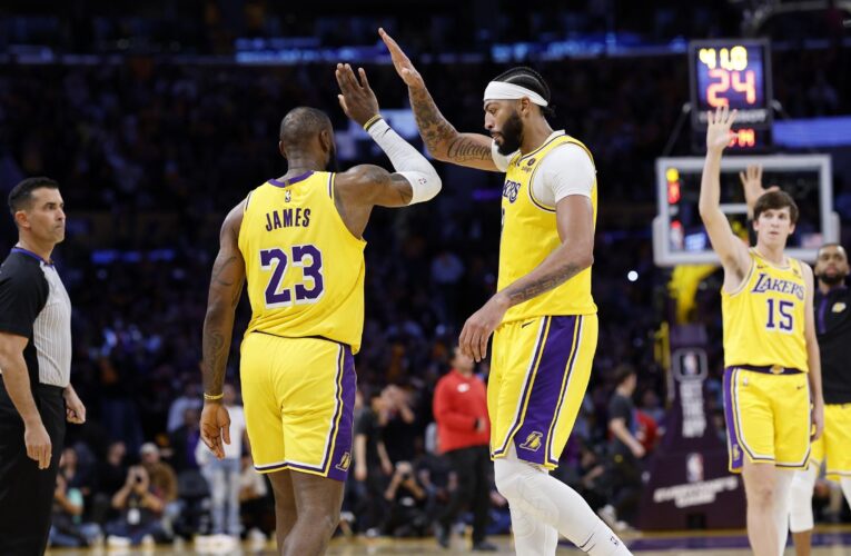'He doesn’t care' – LeBron fires back at Davis critics after Lakers win