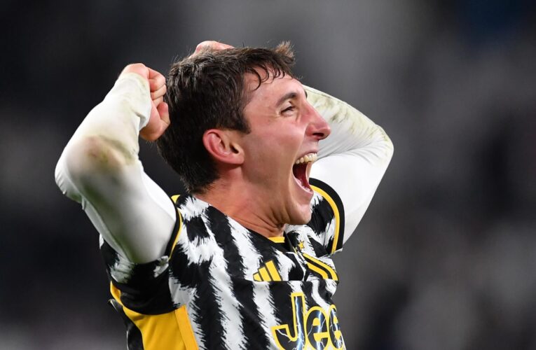 Juventus 1-0 Hellas Verona: Andrea Cambiaso the hero as last-gasp winner sends Juve top of Serie A