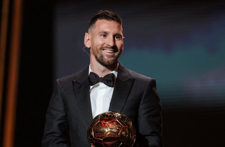 Messi wins record-extending eighth Ballon d’Or award