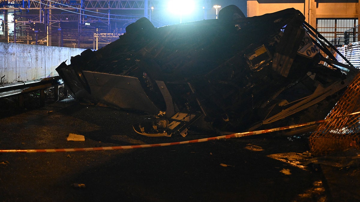 Bus accident in Italy