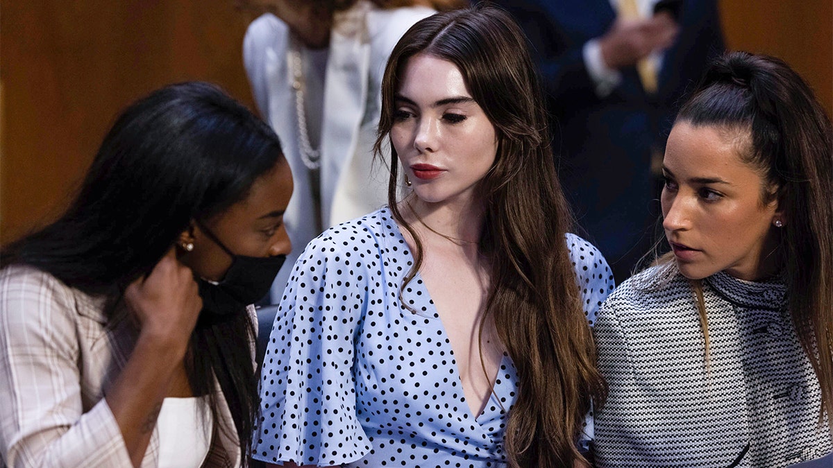 Simone Biles, McKayla Maroney and Aly Raisman