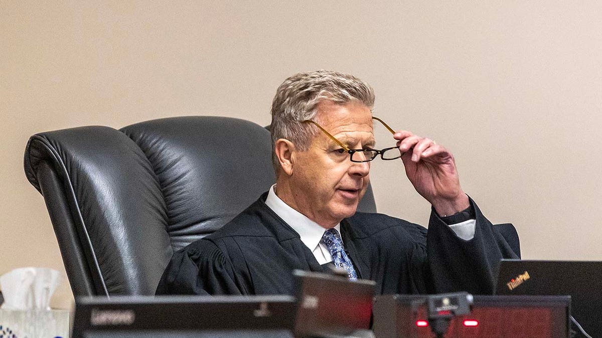 Judge John Judge presides over court during Bryan Kohberger's hearing