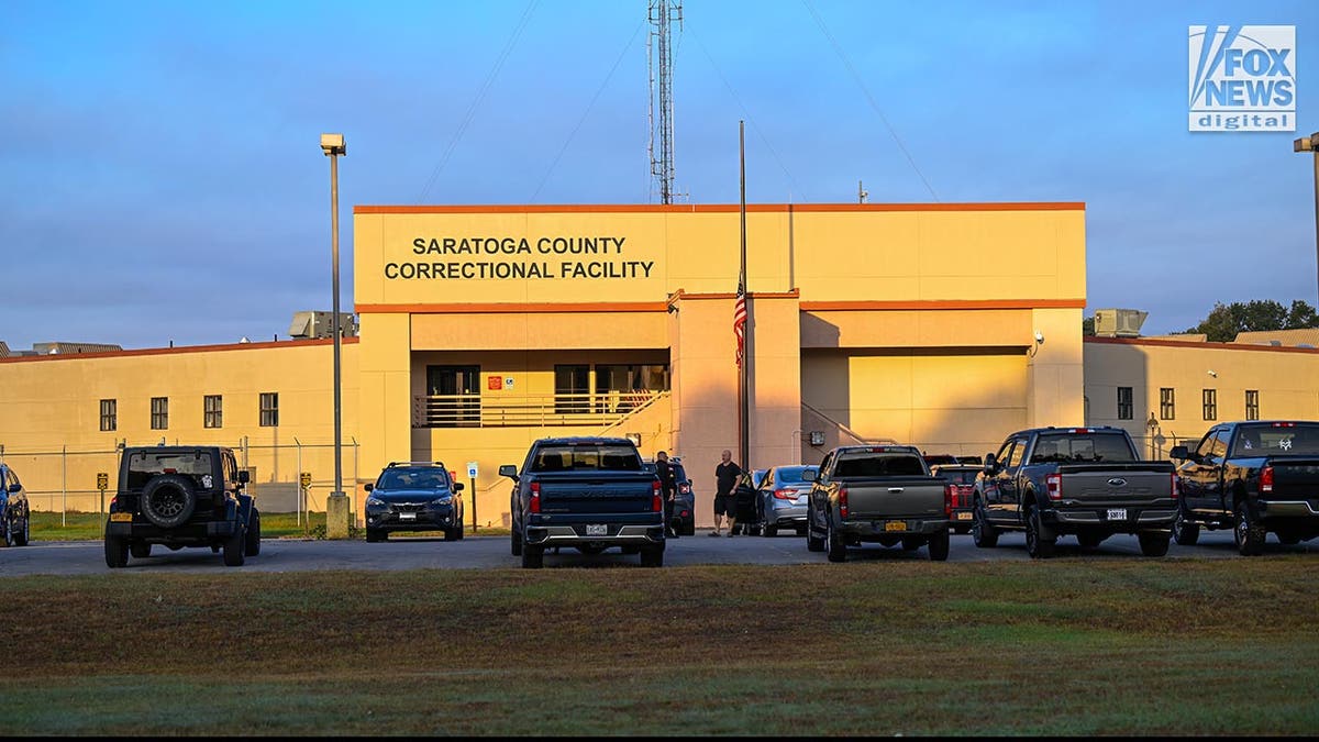 Jail exterior where the alleged abductor of missing girl, Charlotte Sena is being held