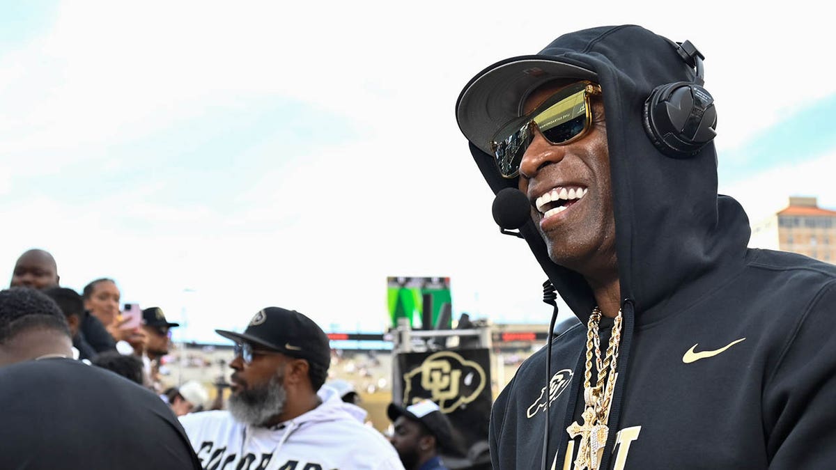 Deion Sanders at Folsom Field