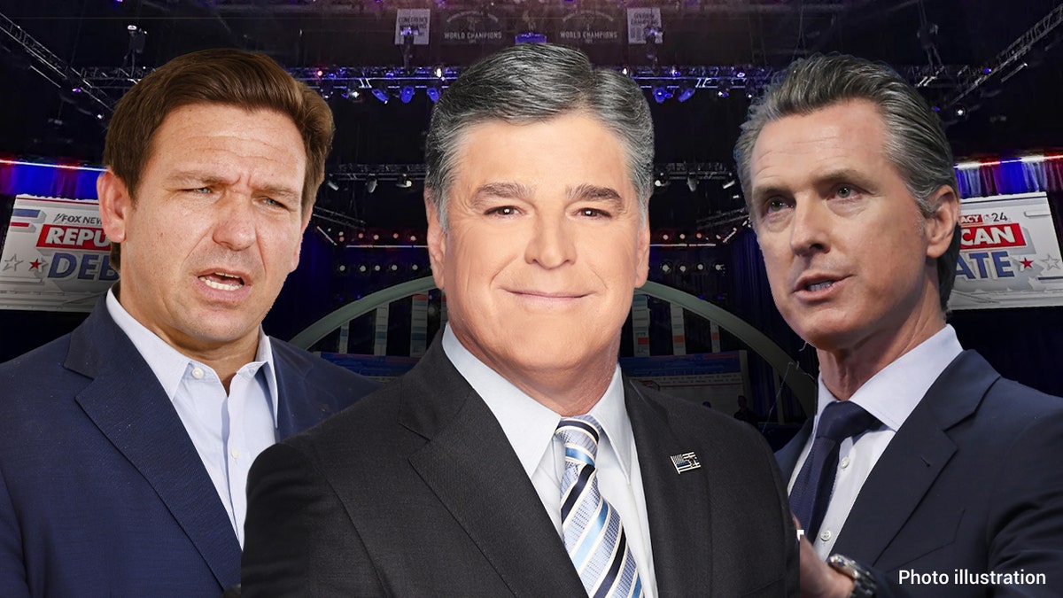 Desantis-Hannity-Newsome-Debate