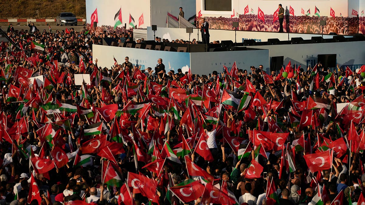 Erdogan speaks in Istanbul