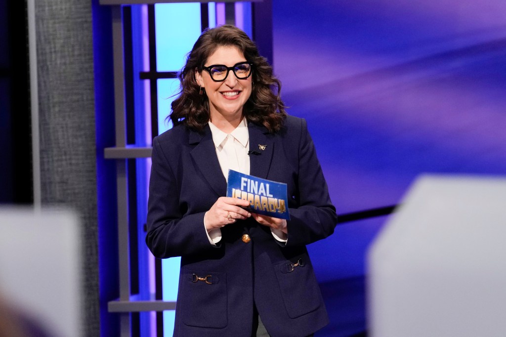 Mayim Bialik announced in September she would be stepping back from hosting "Celebrity Jeopardy!" 