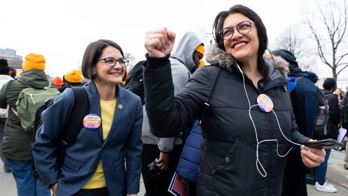 Becca Balint and Rashida Tlaib