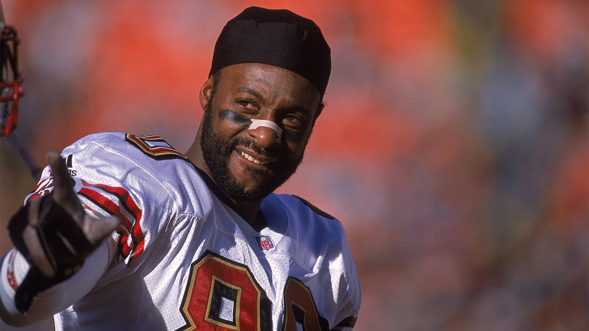 Jerry Rice during his playing days
