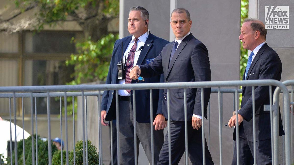 Hunter Biden departs federal court