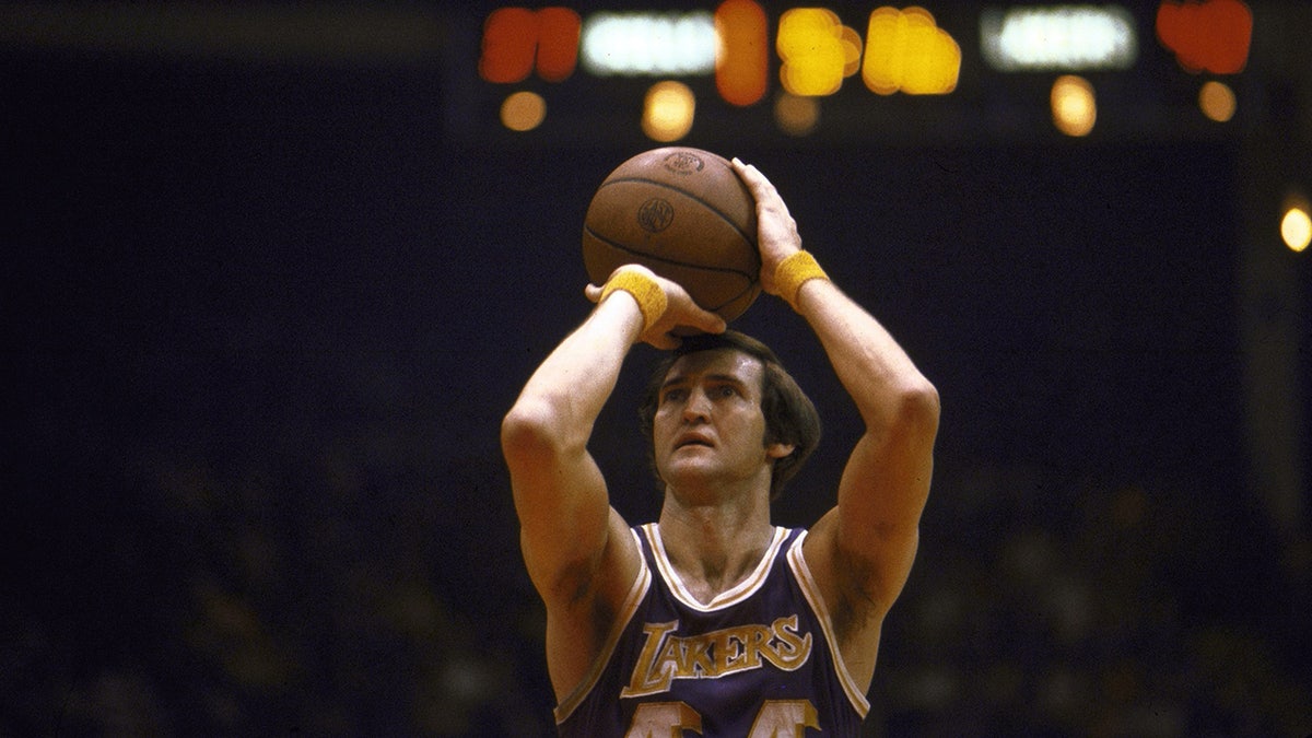 Jerry West in action