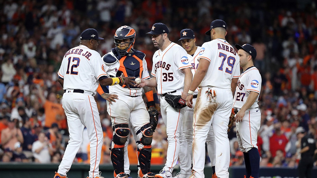 Dusty Baker takes out Justin Verlander