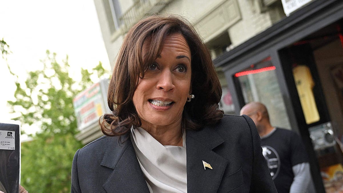 Kamala Harris grimace