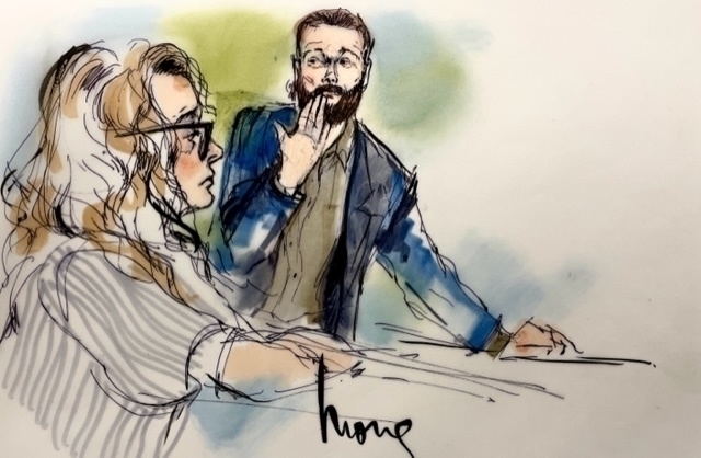 Danny Masterson is seen in court during a sentencing hearing in September. 