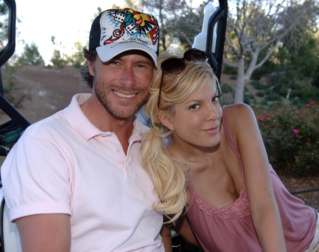 Dean McDermott and Tori Spelling during Maxim 100th Issue Weekend - Golf Tournament in Las Vegas.