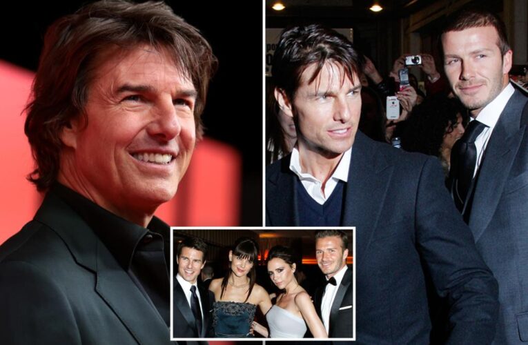 The real reason Tom Cruise fell out with the Beckhams