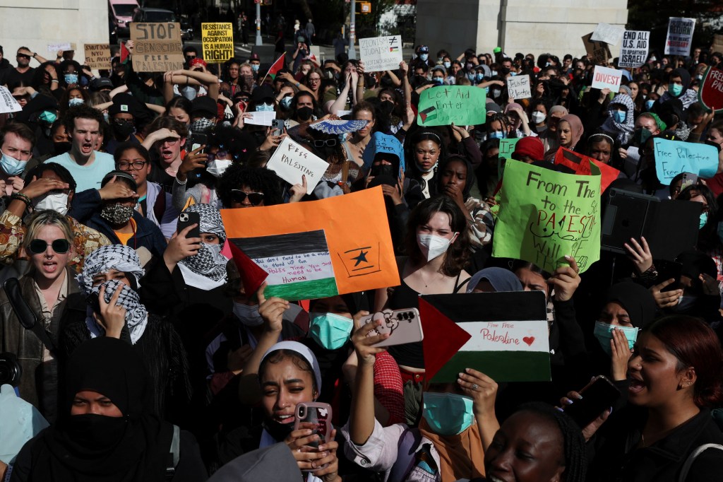 Pro-Palestinian protest