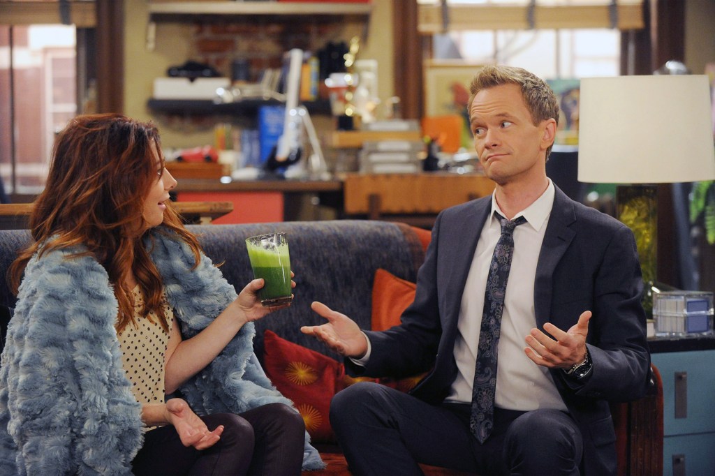 HOW I MET YOUR MOTHER, l-r: Alyson Hannigan, Neil Patrick Harris in 'Rally'  