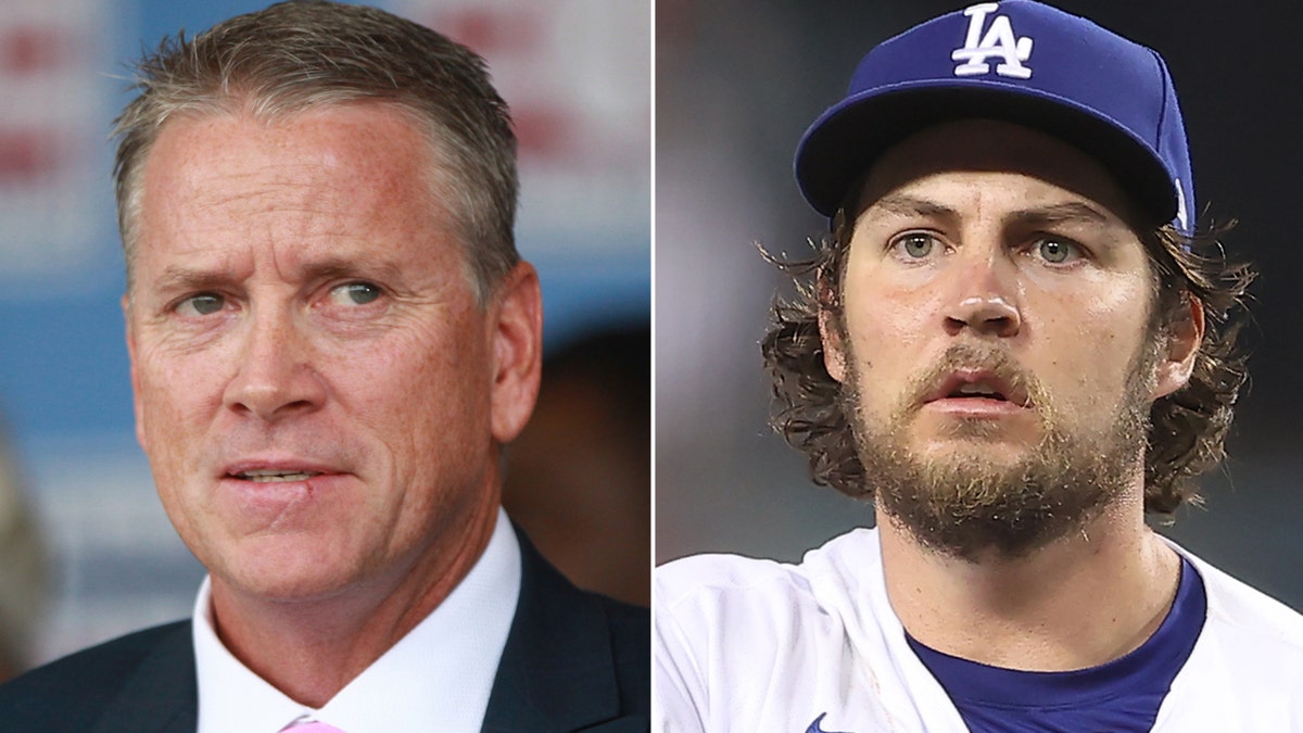 Tom Glavine and Trevor Bauer