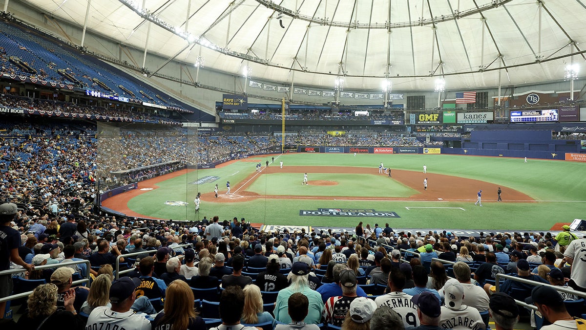 General view of Tropicana Field