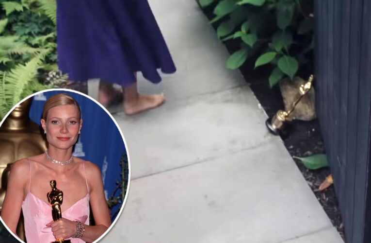 Gwyneth Paltrow’s Oscar doubles as a doorstop: ‘It works perfectly!’