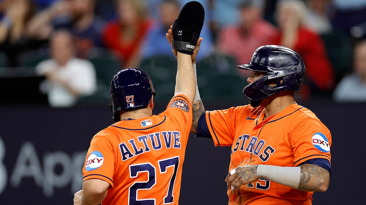 Jose Altuve and Jose Abreu