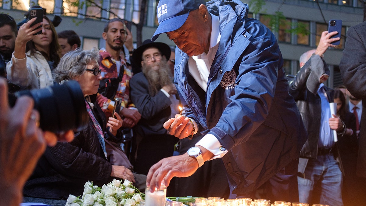 Mayor Adams at the Support of Israel Rally