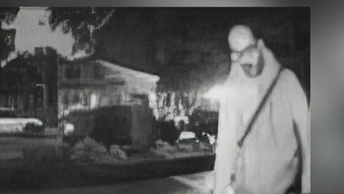 suspect caught on doorbell camera