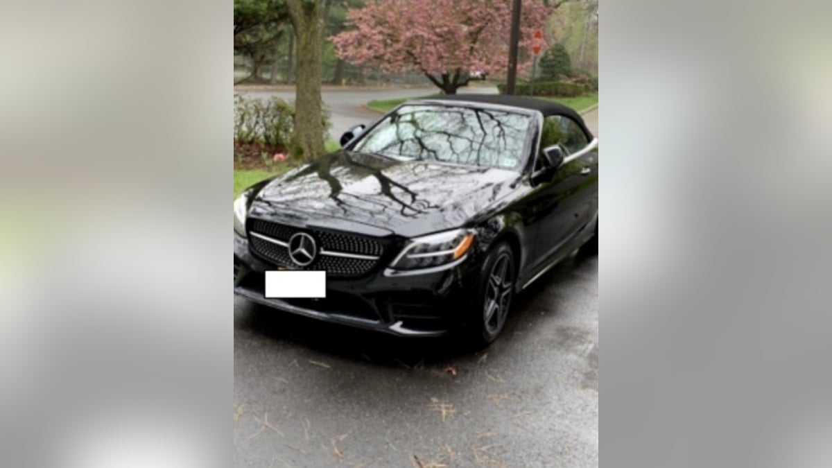 Picture of Nadine Menendez's Mercedes that was allegedly accepted as a bribe