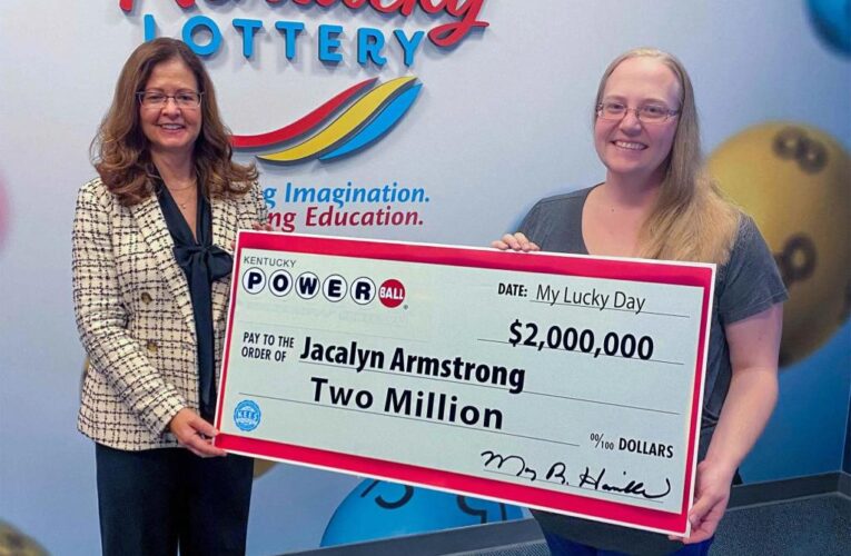 Kentucky mom who rarely plays lottery wins $2M Powerball