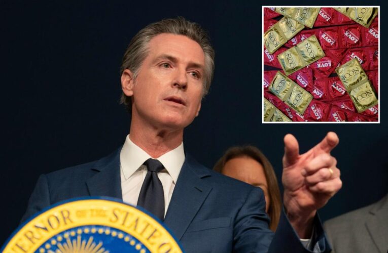 Newsom vetoes bill that would require free condoms to be handed out at public high schools