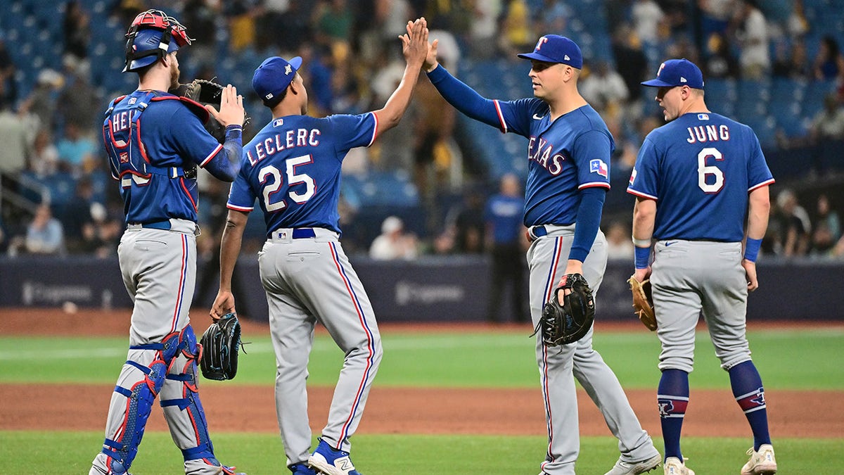 Rangers celebrate win