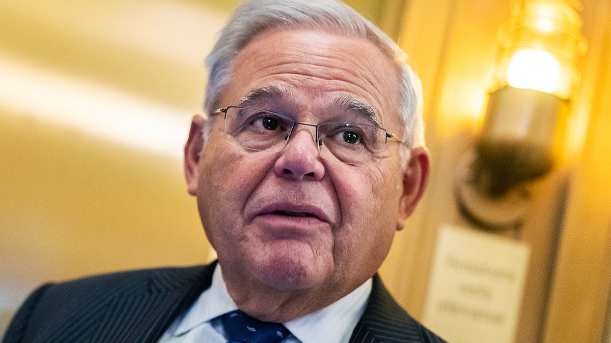 Sen. Menendez in U.S. Capitol