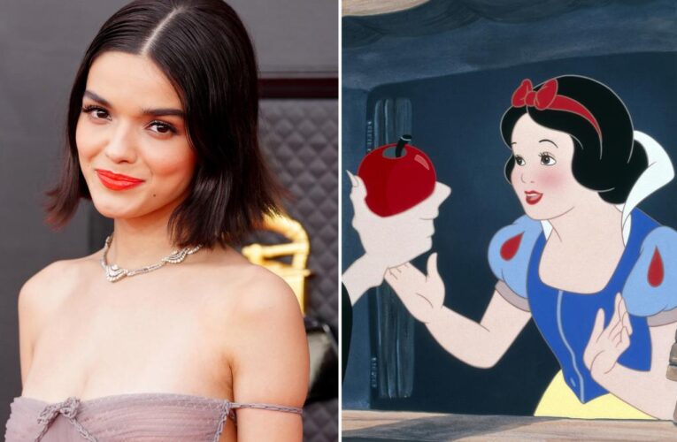 Rachel Zegler as the iconic princess in Disney’s live-action movie