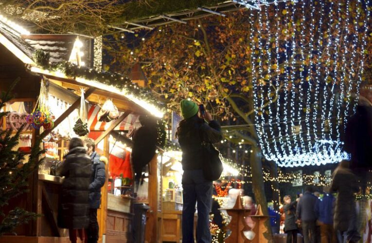 Berlin’s zoo starts festive fun with a jungle-themed Christmas garden