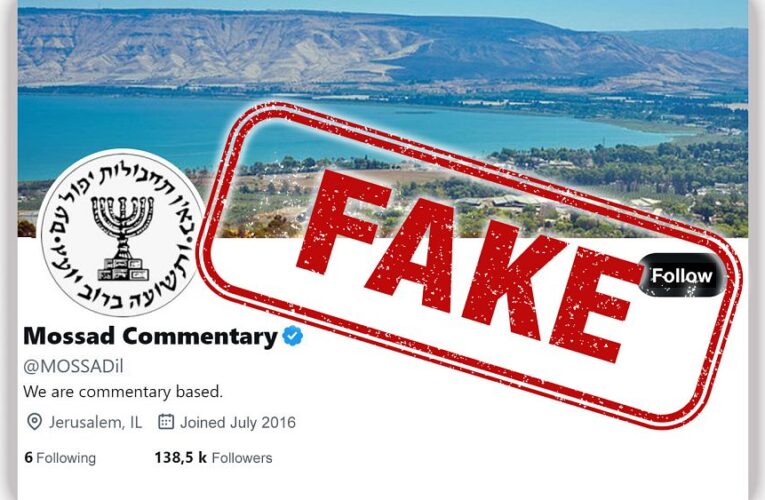 Israel-Hamas war: Fake Mossad account creates online confusion