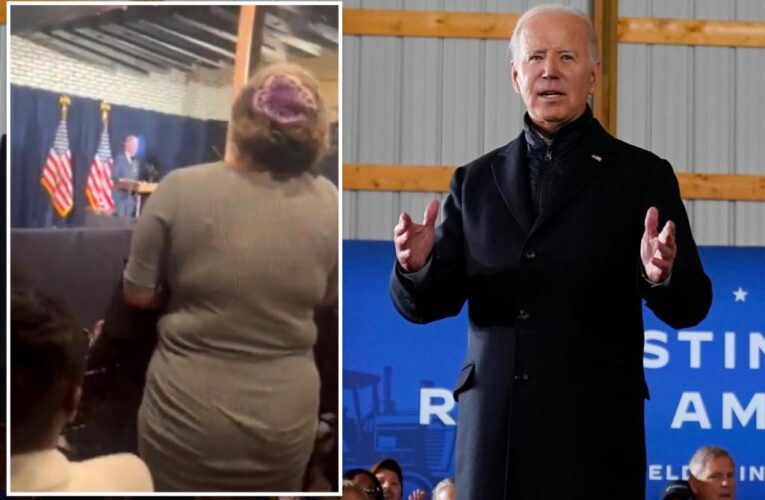 Biden supports ‘pause’ in Israel-Hamas war as heckler demands ceasefire