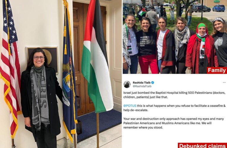 How Rashida Tlaib became ‘the biggest Jew hater in Congress’