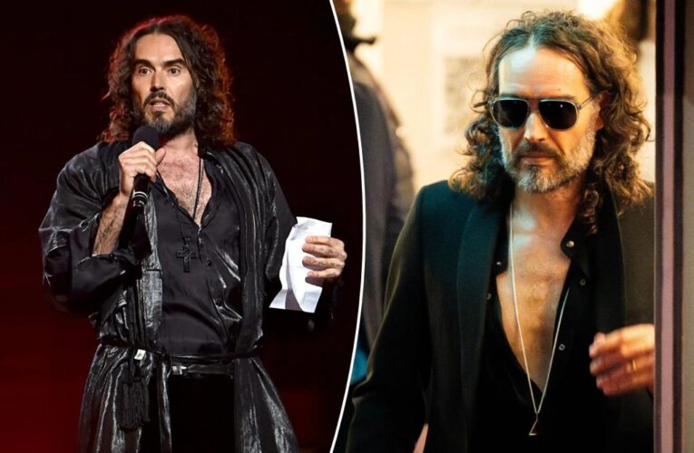 Russell Brand accused of sexual assault on ‘Arthur’ film set in new lawsuit